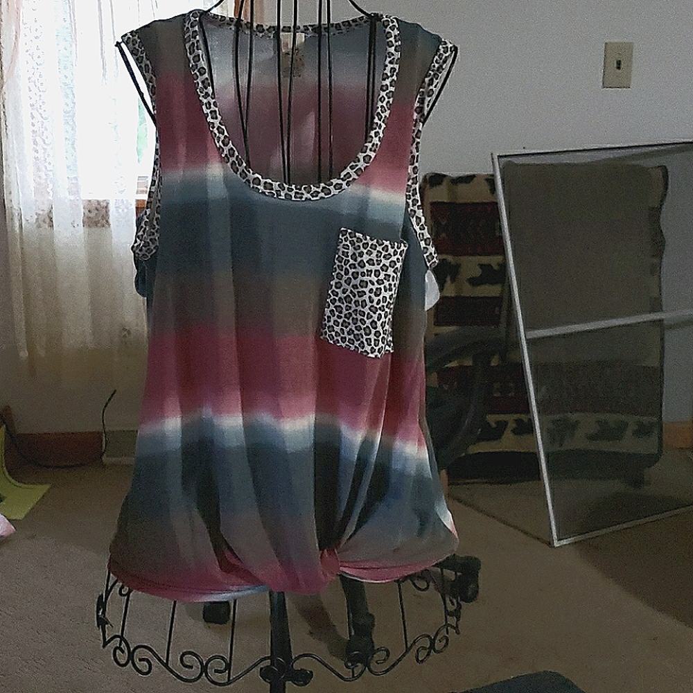 7th Ray leopard print tank